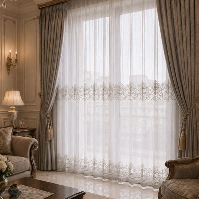 تور پایین و وسط طرح دار 61619